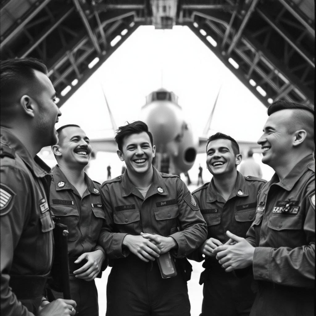 Camaradagem no hangar